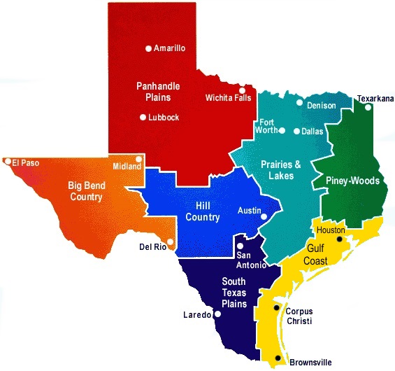 Texas Map