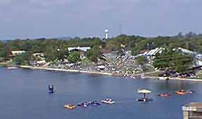 Boating on Lake LBJ